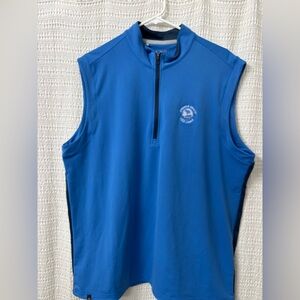Adidas Blue Climacool Zip-Up Vest Pebble Beach Edition!!